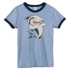 Bella Women's Heather Ringer T-Shirt Thumbnail