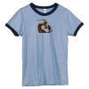 Bella Women's Heather Ringer T-Shirt Thumbnail