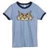 Bella Women's Heather Ringer T-Shirt Thumbnail