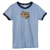 Bella Women's Heather Ringer T-Shirt Thumbnail