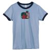 Bella Women's Heather Ringer T-Shirt Thumbnail