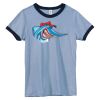 Bella Women's Heather Ringer T-Shirt Thumbnail