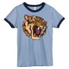 Bella Women's Heather Ringer T-Shirt Thumbnail