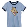 Bella Women's Heather Ringer T-Shirt Thumbnail