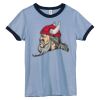 Bella Women's Heather Ringer T-Shirt Thumbnail