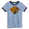 Bella Women's Heather Ringer T-Shirt Thumbnail