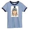 Bella Women's Heather Ringer T-Shirt Thumbnail