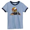 Bella Women's Heather Ringer T-Shirt Thumbnail