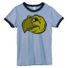 Bella Women's Heather Ringer T-Shirt Thumbnail