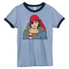 Bella Women's Heather Ringer T-Shirt Thumbnail