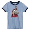 Bella Women's Heather Ringer T-Shirt Thumbnail