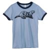 Bella Women's Heather Ringer T-Shirt Thumbnail