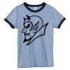 Bella Women's Heather Ringer T-Shirt Thumbnail