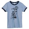 Bella Women's Heather Ringer T-Shirt Thumbnail