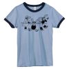 Bella Women's Heather Ringer T-Shirt Thumbnail