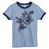 Bella Women's Heather Ringer T-Shirt Thumbnail