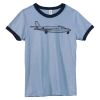 Bella Women's Heather Ringer T-Shirt Thumbnail