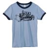 Bella Women's Heather Ringer T-Shirt Thumbnail