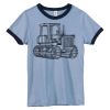 Bella Women's Heather Ringer T-Shirt Thumbnail