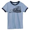 Bella Women's Heather Ringer T-Shirt Thumbnail