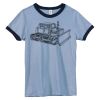 Bella Women's Heather Ringer T-Shirt Thumbnail