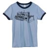 Bella Women's Heather Ringer T-Shirt Thumbnail