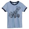 Bella Women's Heather Ringer T-Shirt Thumbnail