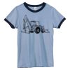 Bella Women's Heather Ringer T-Shirt Thumbnail