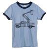 Bella Women's Heather Ringer T-Shirt Thumbnail