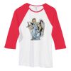 Bella Women's Baby Rib Contrast 3/4-Sleeve Raglan T-Shirt  Thumbnail