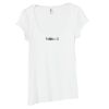 Bella Women's Sheer Rib Scoop Neck T-Shirt Thumbnail