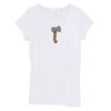 Bella Women's Sheer Jersey Longer-Length T-Shirt Thumbnail