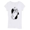 Bella Women's Sheer Jersey Longer-Length T-Shirt Thumbnail