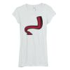 Bella Women's Sheer Rib Longer-Length T-Shirt Thumbnail