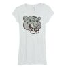 Bella Women's Sheer Rib Longer-Length T-Shirt Thumbnail