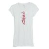 Bella Women's Sheer Rib Longer-Length T-Shirt Thumbnail