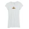 Bella Women's Sheer Rib Longer-Length T-Shirt Thumbnail