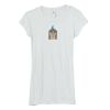 Bella Women's Sheer Rib Longer-Length T-Shirt Thumbnail