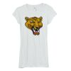 Bella Women's Sheer Rib Longer-Length T-Shirt Thumbnail