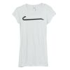 Bella Women's Sheer Rib Longer-Length T-Shirt Thumbnail