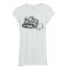 Bella Women's Sheer Rib Longer-Length T-Shirt Thumbnail