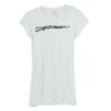 Bella Women's Sheer Rib Longer-Length T-Shirt Thumbnail